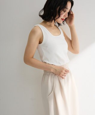 Green Parks 機能付テレコリブタンクトップ