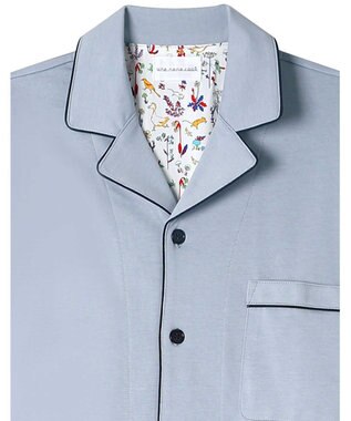 une nana cool 【綿100％】やわらか天竺メンズパジャマ　ＭＡＤＥ　ＷＩＴＨ　ＬＩＢＥＲＴＹ　ＦＡＢＲＩＣ SG