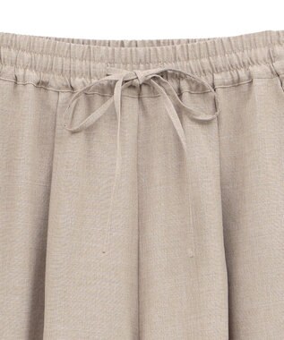 Green Parks 麻調ミリタリーカーゴパンツ Brown