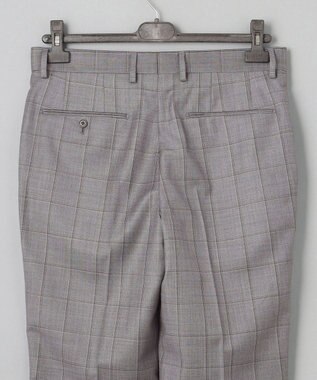 GOTAIRIKU 【DORMEUIL】AMADEUS365 3ピーススーツ （グレーチェック） ライトグレー系4