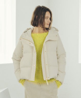 YECCA VECCA フェザーMIXロービングニット Lime Green