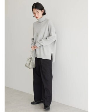 AMERICAN HOLIC バイパチタートルネックニットプルオーバー Light Gray Mixture