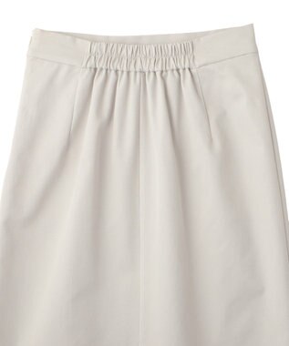 YECCA VECCA ロングナロースカート Gray Beige