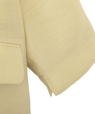 YECCA VECCA シアーテーラードジャケット Yellow