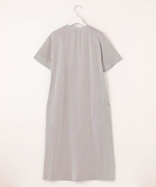 J.PRESS LADIES L 【洗える・抗菌消臭・吸水速乾】サッカージャージー ワンピース ブラウン系1