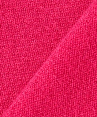 23区 S 【見上愛さんコラボカラー/Oggi掲載】カシミヤブレンド ハイネック ニット マゼンタ系