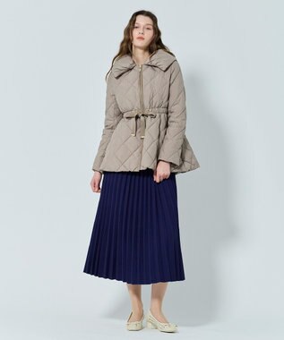 TOCCA 【消臭】PLAYING CARD コート ブラウン系