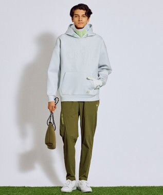 PW CIRCULUS 2025 NEW！【MEN】デタッチャブルフーディ ゴルフ グレー系