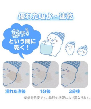 Mother garden しろたん 珪藻土 バスマット Lサイズ 50cm×40cm 日常柄