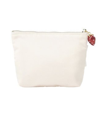 Maison de FLEUR ガトーフレーズスクエアポーチ Off White