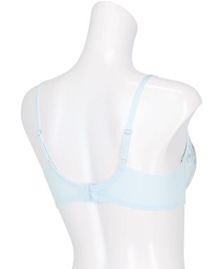 WACOAL ブラジャー 【夏めくブラ】 メッシュ素材(カップ) レディース BXB485 /ワコール サックス