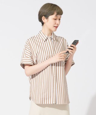 ONWARD Reuse Park 【ICB】ブラウス春夏 ブラウン