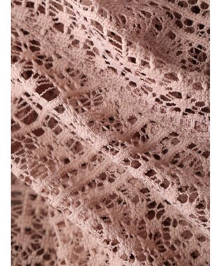 earth music&ecology レースショートシャツ Pink