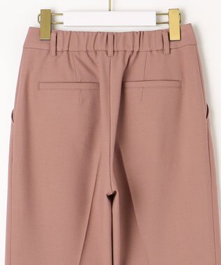 ANY SIS 【蓄熱効果】サーモトロン 2WAYストレッチ テーパードパンツ スモーキーピンク