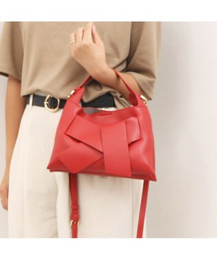 UNBILLION カシュカシュ cachecache / ビッグリボンスワローマチ2wayショルダー