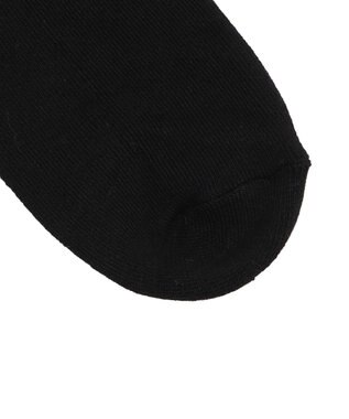 WEGO ラインロゴハイアンクルソックス ブラック