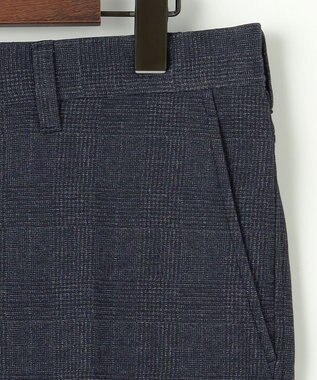 JOSEPH ABBOUD 【キングサイズ・ウエストも伸びる！/ストレッチ/弱撥水】ツィーディジャージ パンツ ネイビー系4