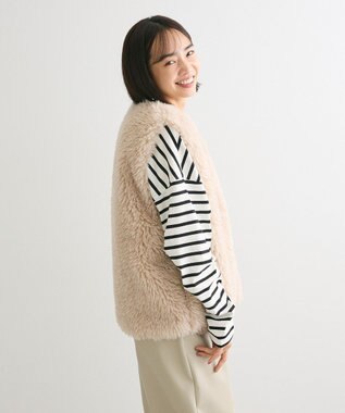 Green Parks ・ＥＬＥＮＣＡＲＥ　ＤＵＥ　シープファーベスト Light Beige