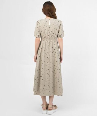 TOCCA 【星風まどかコラボ・大好評につき追加生産！】IN MY HEART ドレス ベージュ系7