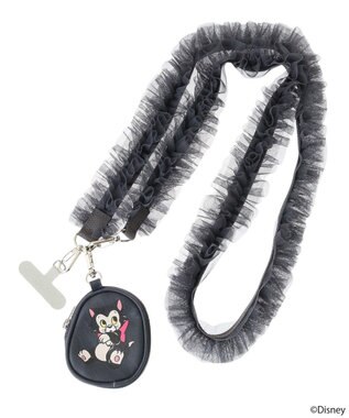 earth music&ecology Ｄｉｓｎｅｙ／チュールフリルスマホショルダー Black