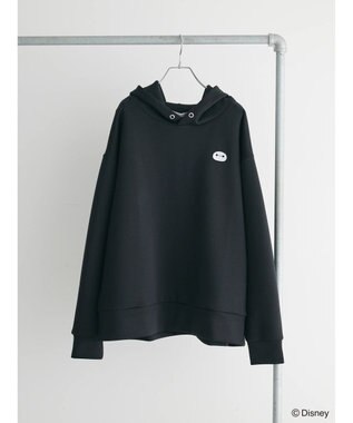 Green Parks ベイマックス／ワンポイントワッペンパーカー Black