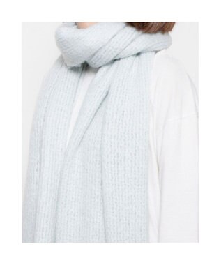 UNBILLION カシュネ cache nez / リサイクルポリラッセルニットストール ライトブルー