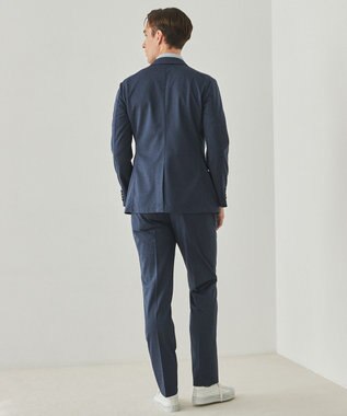 GOTAIRIKU セットアップ対応【洗える/ストレッチ/シワになりにくい】ドライジャージー セットアップパンツ ネイビー系8