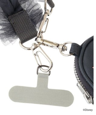 earth music&ecology Ｄｉｓｎｅｙ／チュールフリルスマホショルダー Black