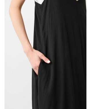 AMERICAN HOLIC Ｖネックキャミワンピース Black