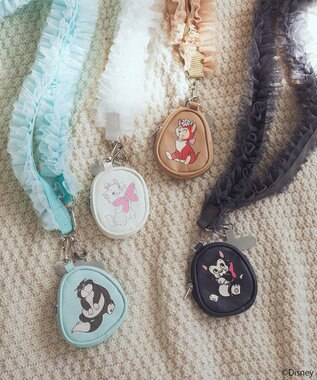 earth music&ecology Ｄｉｓｎｅｙ／チュールフリルスマホショルダー White