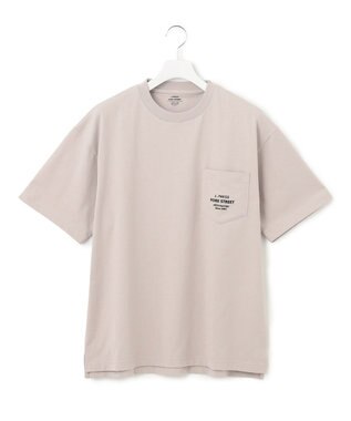 J.PRESS YORK STREET 【UNISEX】ワンポイント刺繍 ポケットTシャツ