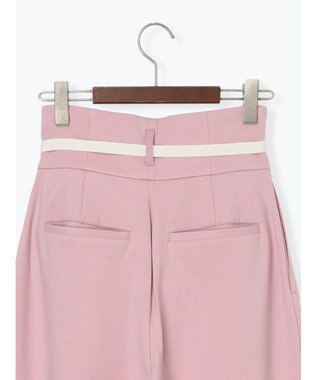 Te chichi ポンチハイウエストカーブパンツ《2026 spring catalog item》 ピンク