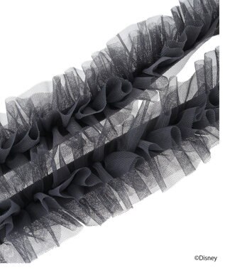 earth music&ecology Ｄｉｓｎｅｙ／チュールフリルスマホショルダー Black