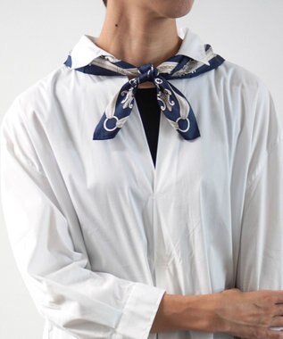 Marca 【Marcaオリジナル】ドッグ 小判 シルクツイル スカーフ