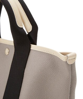 TOPKAPI 【Breath TOPKAPI】SCOTCH GRAIN スコッチグレイン ネオレザー A4トートバッグ グレージュ