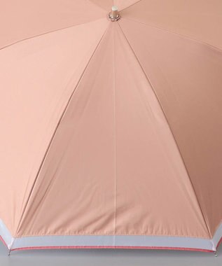 AURORA BLAO（ブラオ）オーガンジー切継ぎ晴雨兼用傘（1段スライドショート傘） ベージュ