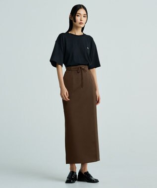 uncrave 【UNISEXあり】トンカツ Tシャツ（uncrave WHITE） ブラック