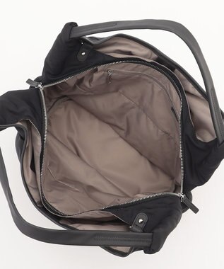 Y'SACCS シワナイロン2WAYトートバッグ Mサイズ ブラック