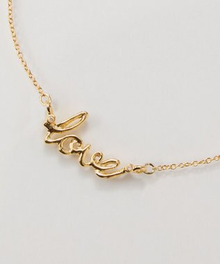 Phoebe ラッキーレターブレスレット(ラブ) ゴールド