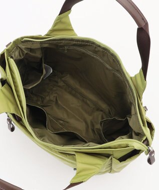 LA BAGAGERIE 【MONICA】ラウンド2WAYトートバッグ グリーン