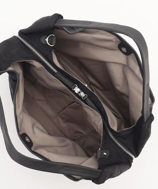 Y'SACCS シワナイロン2WAYトートバッグ Mサイズ ブラック