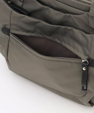 LA BAGAGERIE 【MONICA】ラウンド2WAYトートバッグ ダークグレー