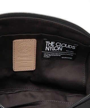 russet ナイロンラウンドショルダーバッグ (CE-1327-WEB) Black2