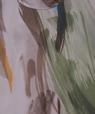 Green Parks ■高橋愛×ＧｒｅｅｎＰａｒｋｓプリントハイネック Dark Gray