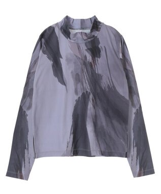 Green Parks ■高橋愛×ＧｒｅｅｎＰａｒｋｓプリントハイネック Dark Gray