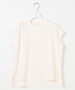 ANY SIS レーシージャカード カットソー オフホワイト