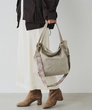 russet コーデュラナイロン3WAYトートバッグ(CE-1662) L.Greige