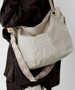 russet コーデュラナイロン3WAYトートバッグ(CE-1662) L.Greige