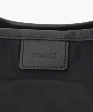 Y'SACCS シワナイロン2WAYトートバッグ Mサイズ ブラック