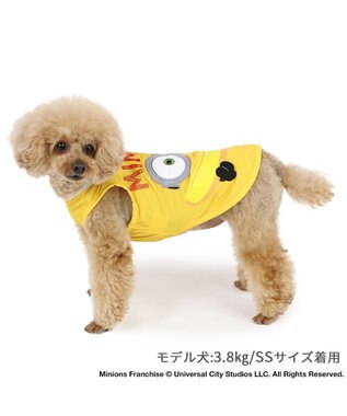 PET PARADISE ミニオン ボブ ポケットクール タンクトップ 《顔ぼん》 小型犬 顔ぼん